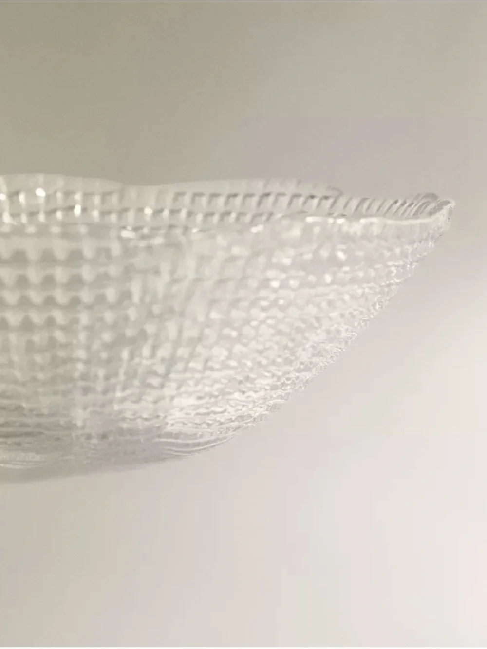 Zara Home Set of 2 Textured Irregular Rim Salad Bowls